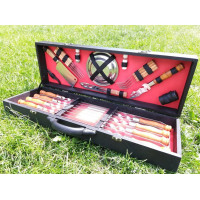 Шампура BLACK BOX в дерев'яному кейсі (LK-005)