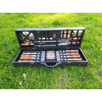 Шампура BLACK BOX в дерев'яному кейсі (LK-006)