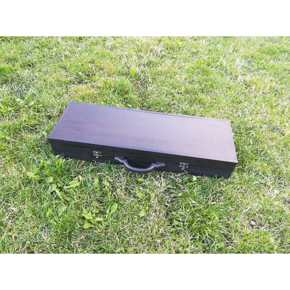 Шампура MASTER BLACK в дерев'яному кейсі 