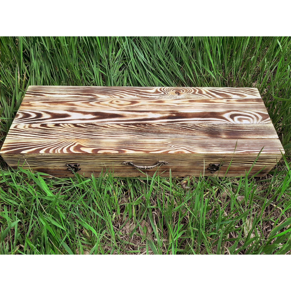 Шампура КИЗЛЯР подарунковий у дерев'яному кейсі (2024)