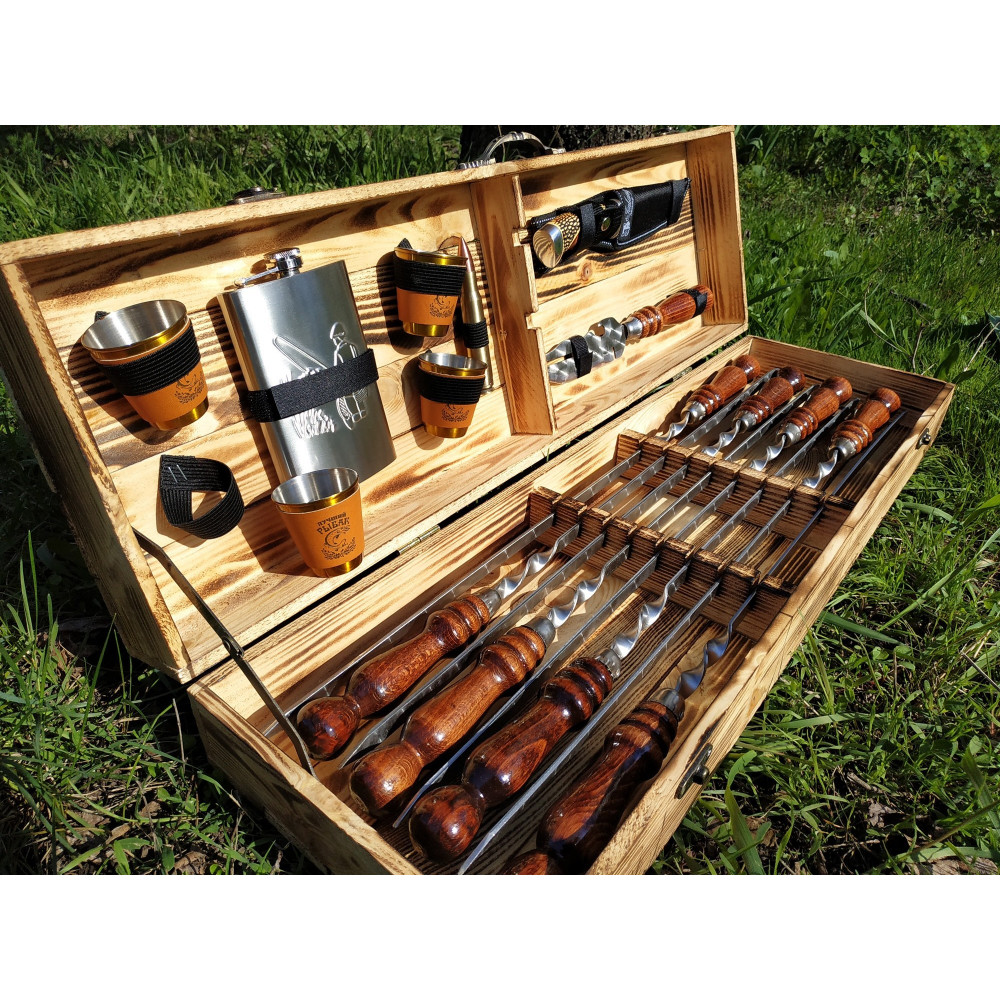 Шампура Кизляр подарочный в кейсе (2031)