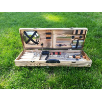 Шампура ПЧАК в деревянном кейсе (К-002)