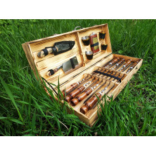 Шампура у дерев'яному кейсі (2025)