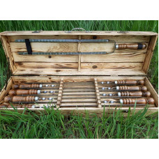 Шампура у дерев'яному кейсі (2029)