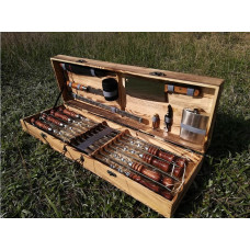 Шампура у дерев'яному кейсі (VK-006)