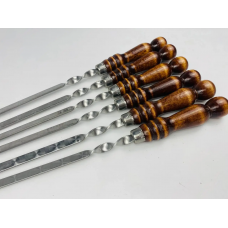 Шампура з дерев'яною ручкою Кизляр Шампура з дерев'яною ручкою Кизляр