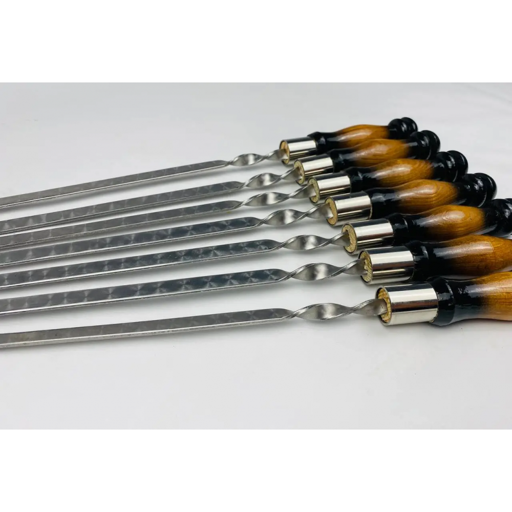 Шампура с деревянной ручкой