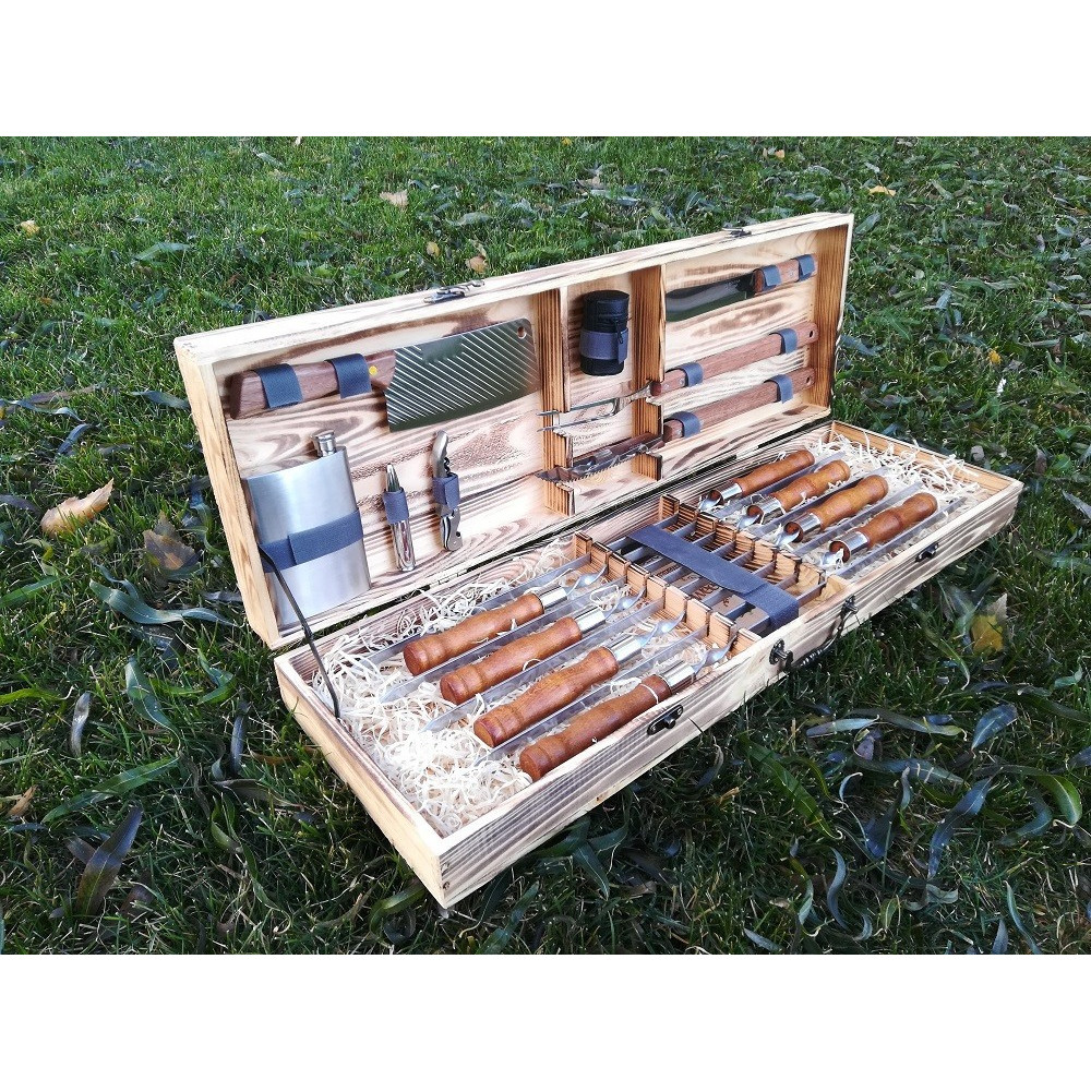 Шампура і аксесуарів для барбекю LUX (114)