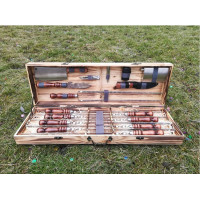 Шампура подарунковий у дерев'яному кейсі (V-017)