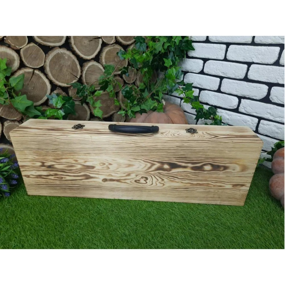 Шампура в деревянном кейсе (003-Е)