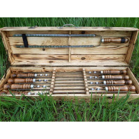 Шампура у дерев'яному кейсі (2029)