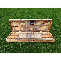 Шампура в деревянном кейсе (М-017)