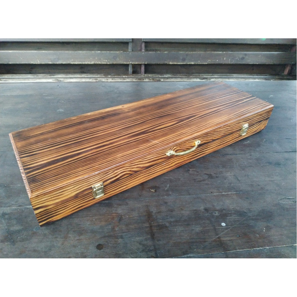 Шампура у дерев'яному кейсі №2