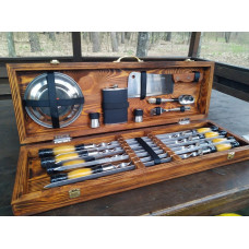 Шампура в деревянном кейсе №5