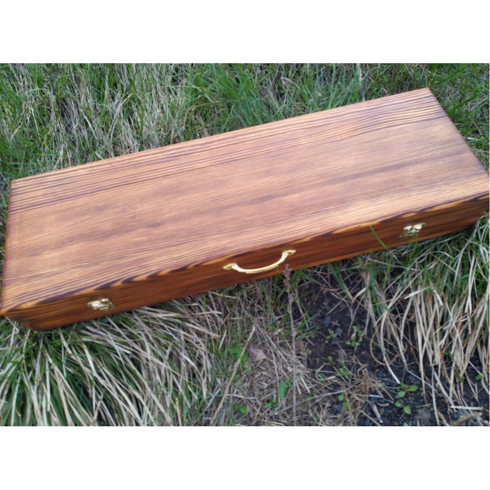 Шампура у дерев'яному кейсі №7