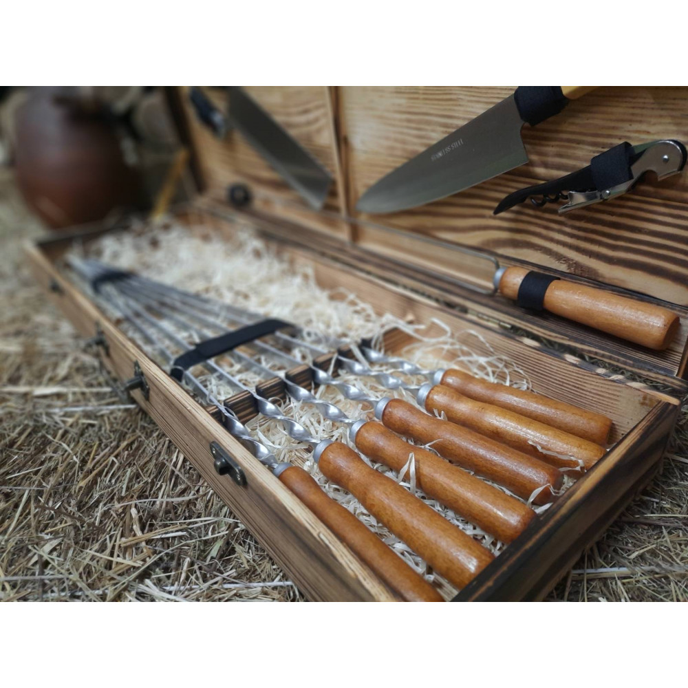 Шампура у кейсі (К-001)