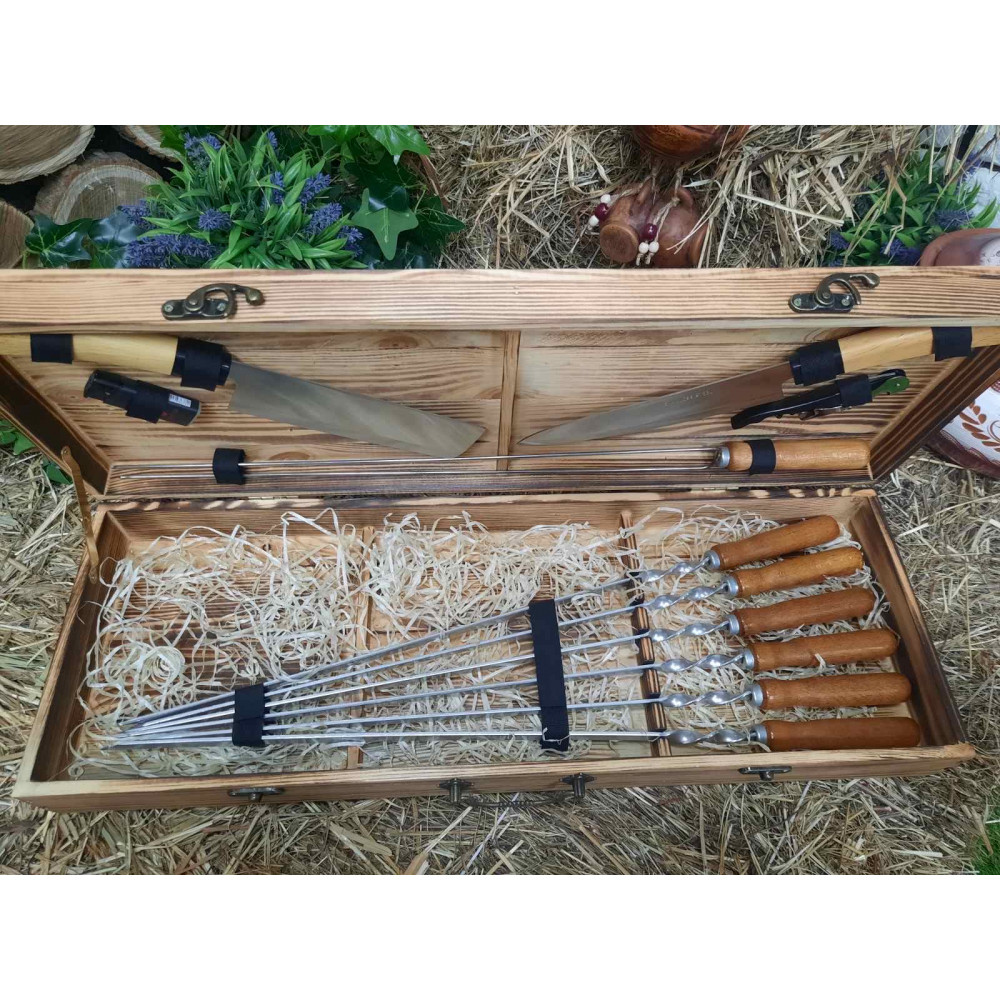 Шампура у кейсі (К-001)