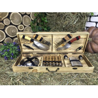 Шампура в подарочном кейсе (Р-002)