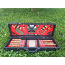 Шампурав BLACK BOX в дерев'яному кейсі (М-020)