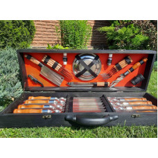 Шампурав BLACK BOX в подарунковому дерев'яному кейсі (М 020)