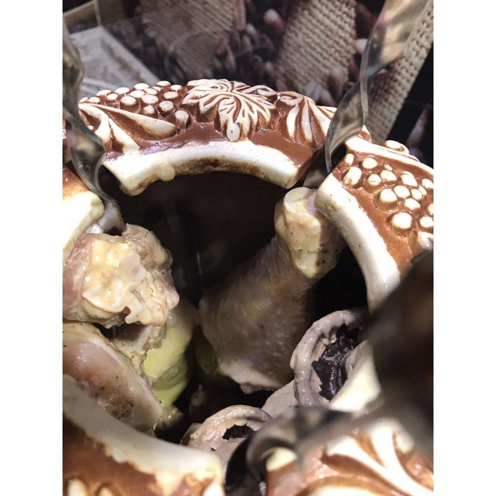 Электро мини-тандыр, керамический