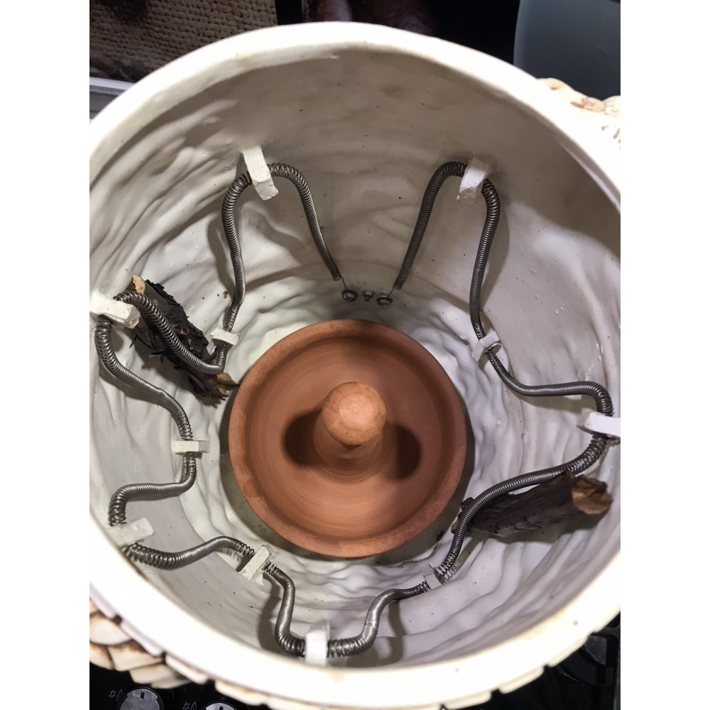 Электро мини-тандыр, шамотный