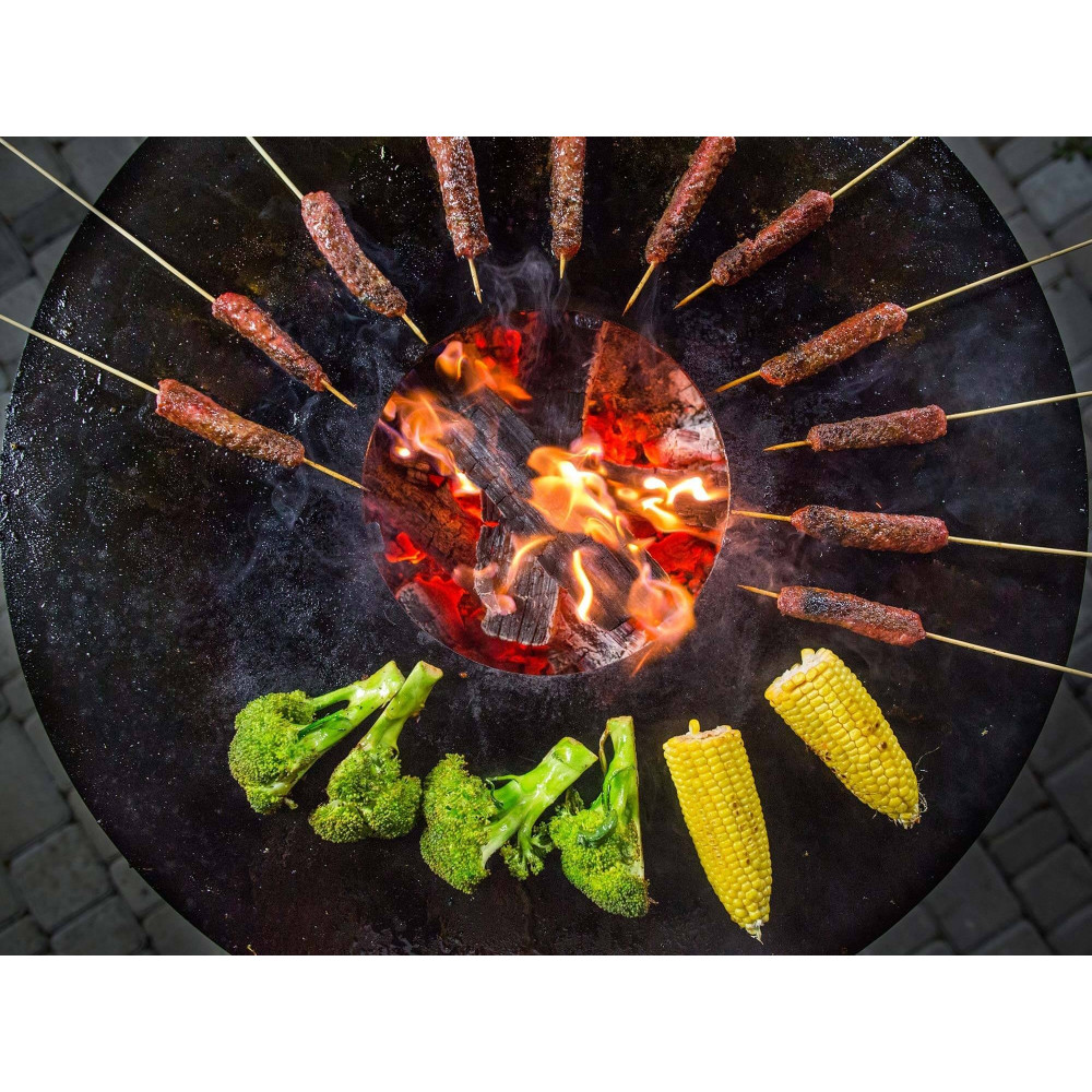 ✅Гриль-очаг SPACE с подставкой под казан