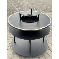 ✅Гриль-очаг SPACE с подставкой под казан