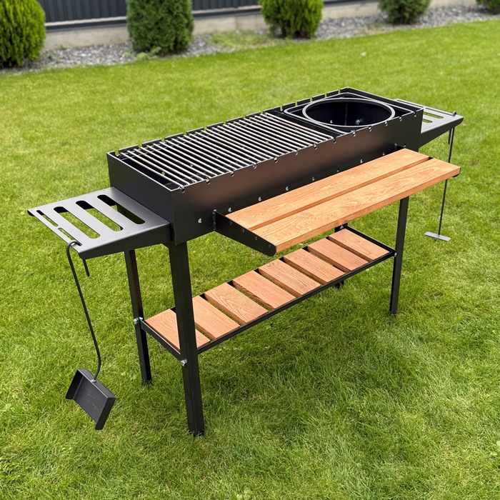 мангал стаціонарний 5 мм на 13 шампурів