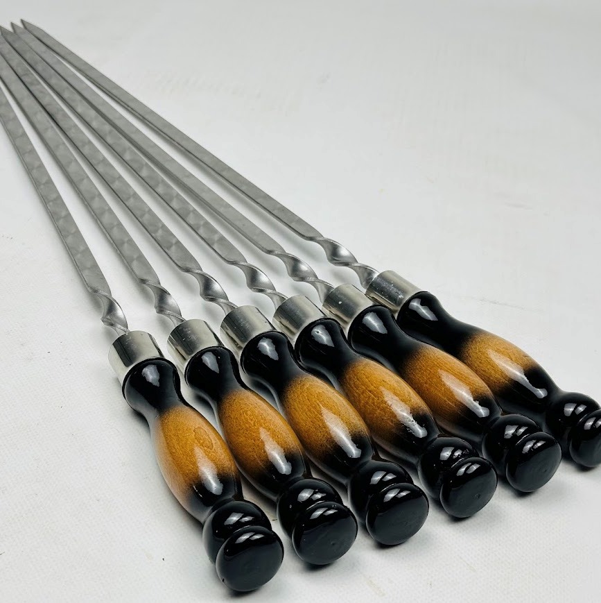 Шампура для шашлику з нержавійки 3 мм